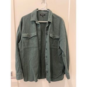 Madewell Green Flannel